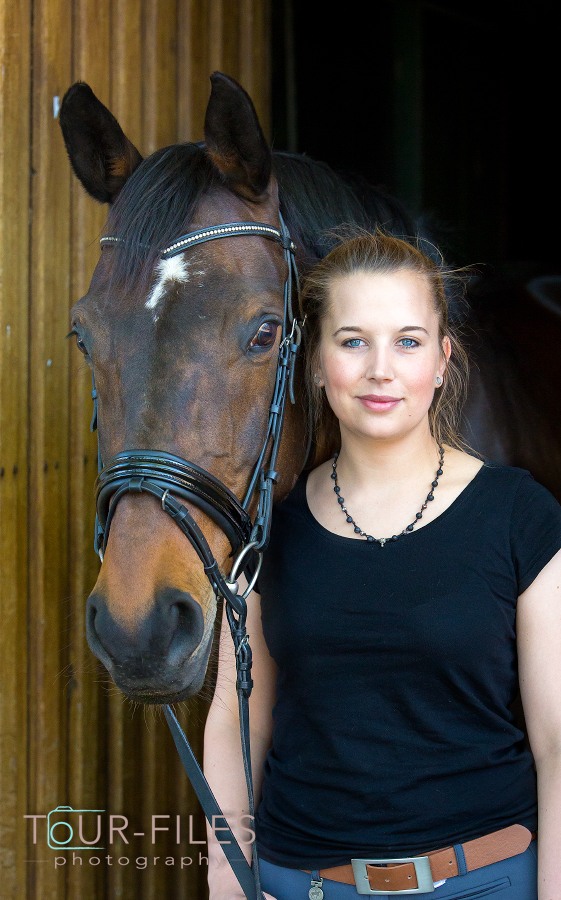 Pferd und Besitzerin