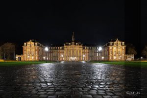 Schloss Münster bei Nacht