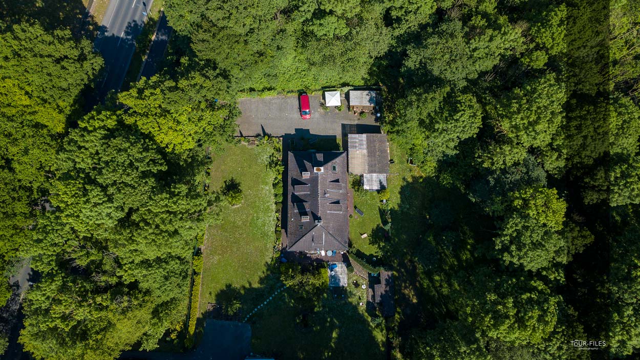 Drohne Architektur Foto