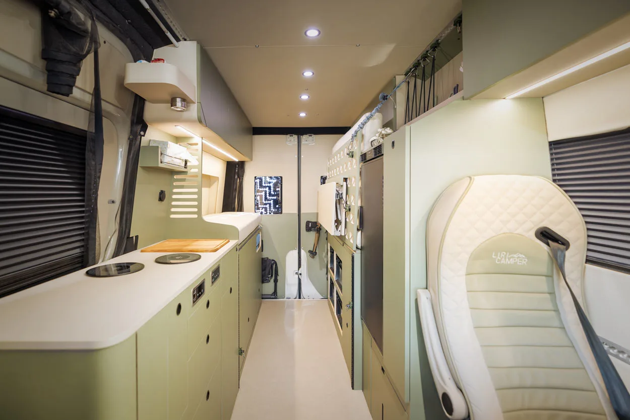 Campervanausbau von innen