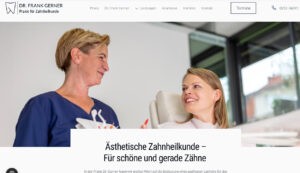 Beratung beim Zahnarzt